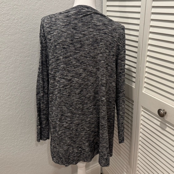 Madewell Charcoal Open Front Cardigan - Picture 3 of 9